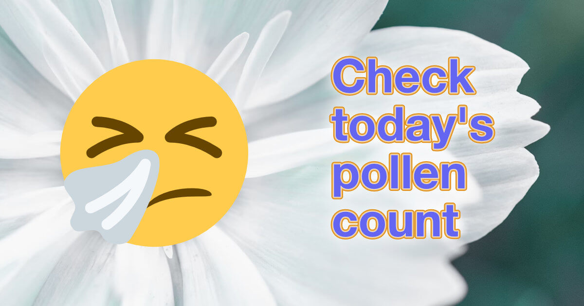 Fano Pollen Counts Today - See Forecast here